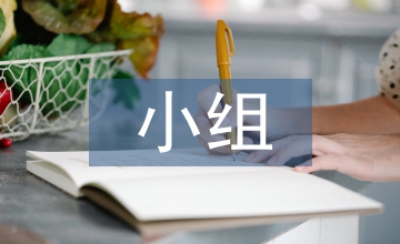 政協(xié)小組日常工作計(jì)劃