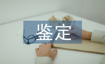 鑒定評語
